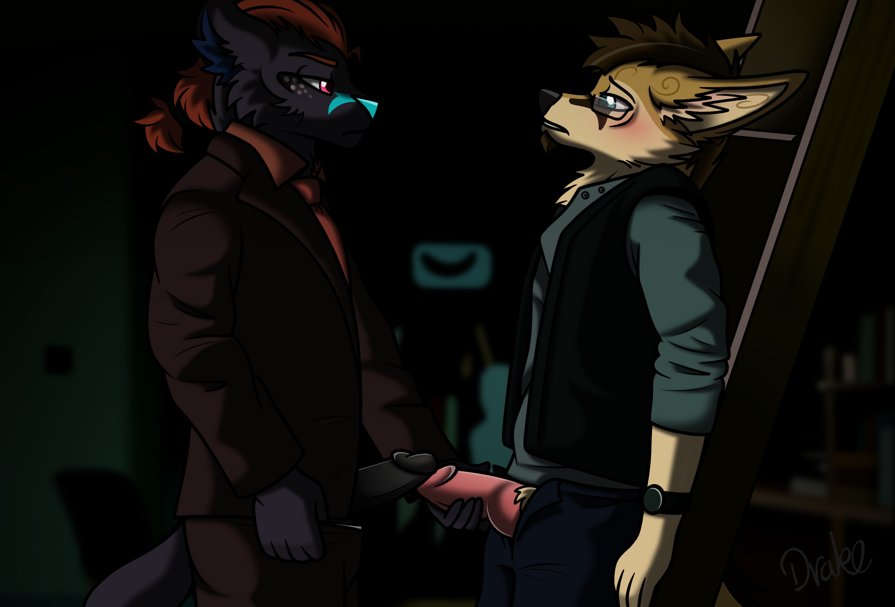 Rule34 – If it exists, there is porn of it / drako1997, ffefox, hannibal lecter, will graham / 409125