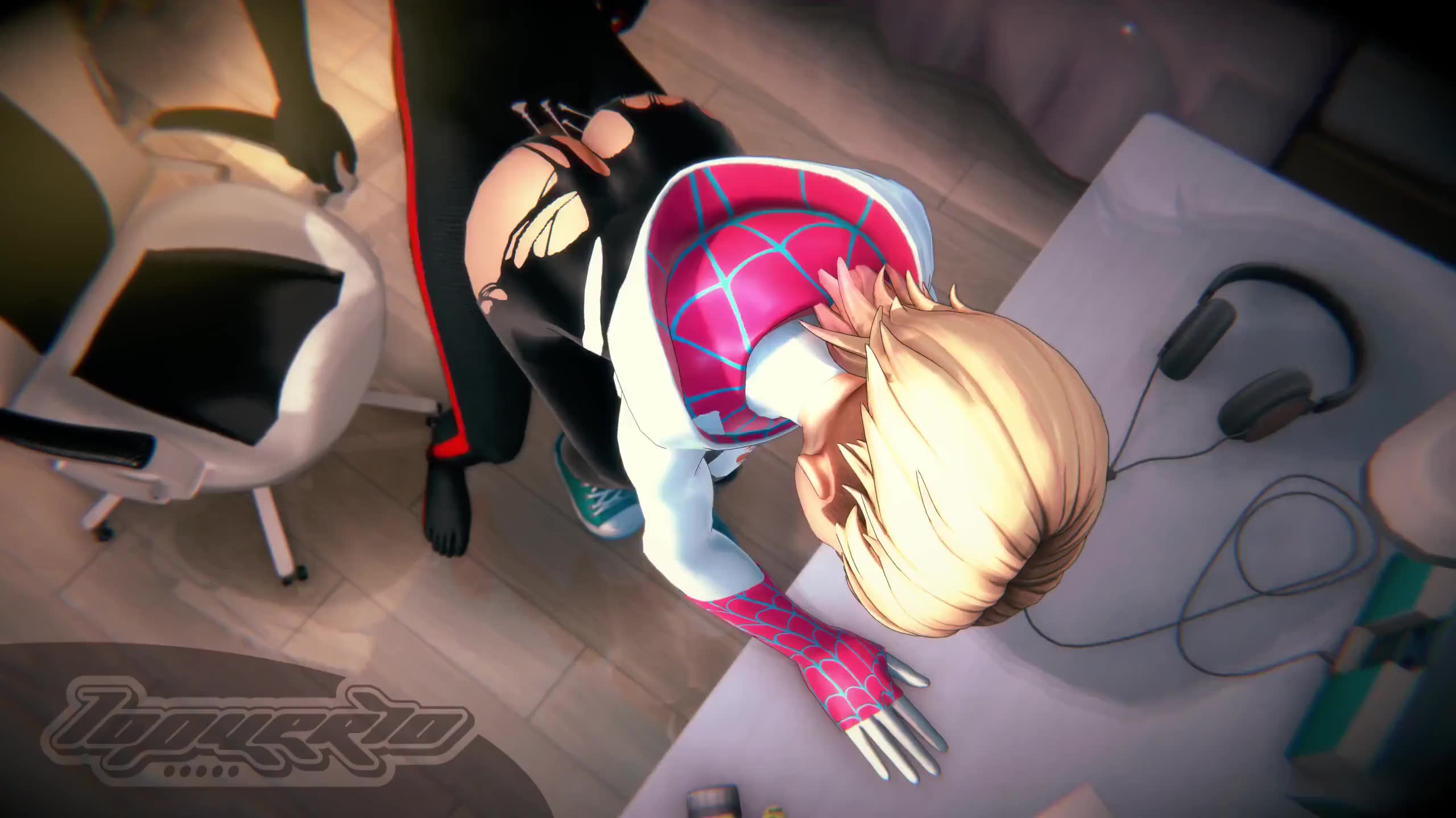 Rule34 – If it exists, there is porn of it / gwen stacy, gwen stacy (spider-verse), miles morales, spider-gwen / 8720703