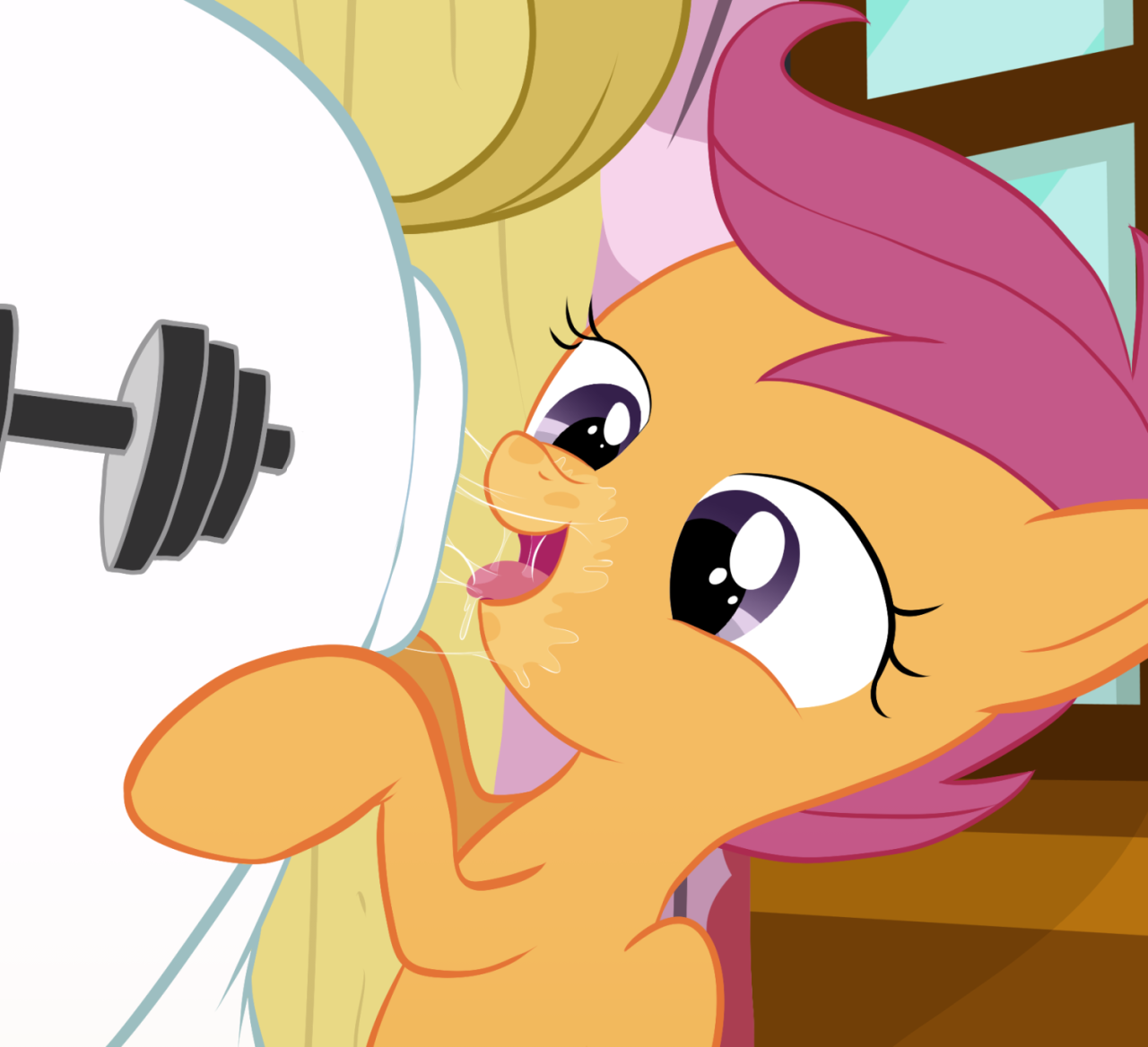 Rule34 – If it exists, there is porn of it / blargsnarf, bulk biceps (mlp), scootaloo (mlp) / 409526