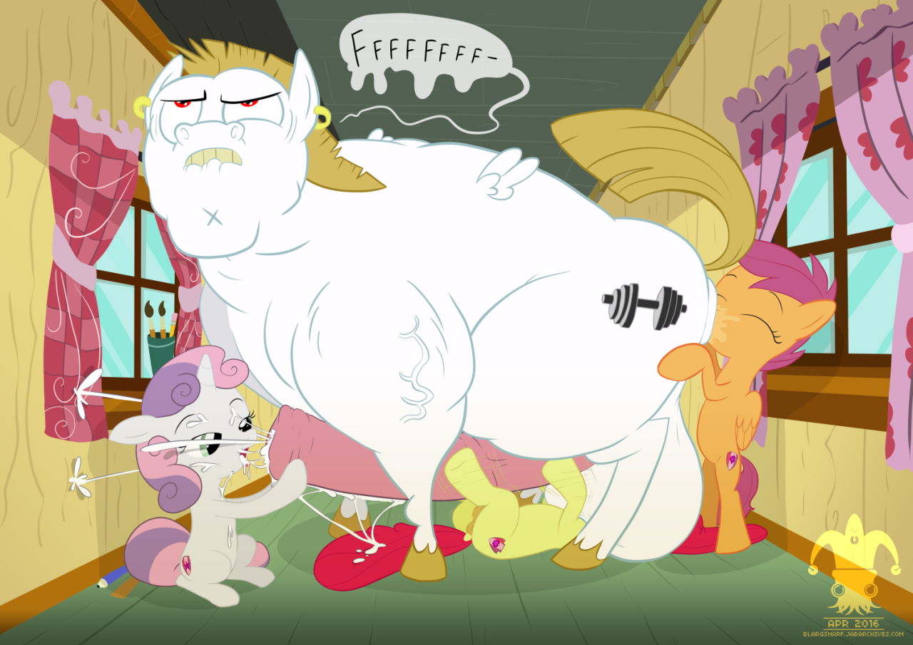 Rule34 – If it exists, there is porn of it / blargsnarf, apple bloom (mlp), bulk biceps (mlp), scootaloo (mlp), sweetie belle (mlp) / 409594