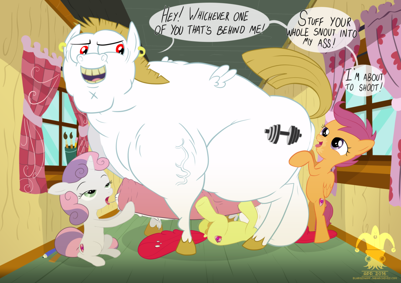 Rule34 – If it exists, there is porn of it / blargsnarf, apple bloom (mlp), bulk biceps (mlp), scootaloo (mlp), sweetie belle (mlp) / 409611