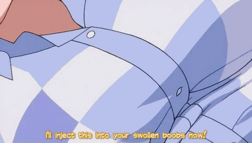 makihara izumi, kemeko deluxe, animated, animated gif, lowres, 00s, between breasts, bouncing breasts, breasts, crying, huge breasts, paizuri, penis, sexually suggestive, tears