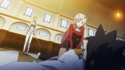 charlotte hazellink, silvia van hossen, princess lover, animated, animated gif, lowres, blonde hair, bouncing breasts, breasts, large breasts, sexually suggestive