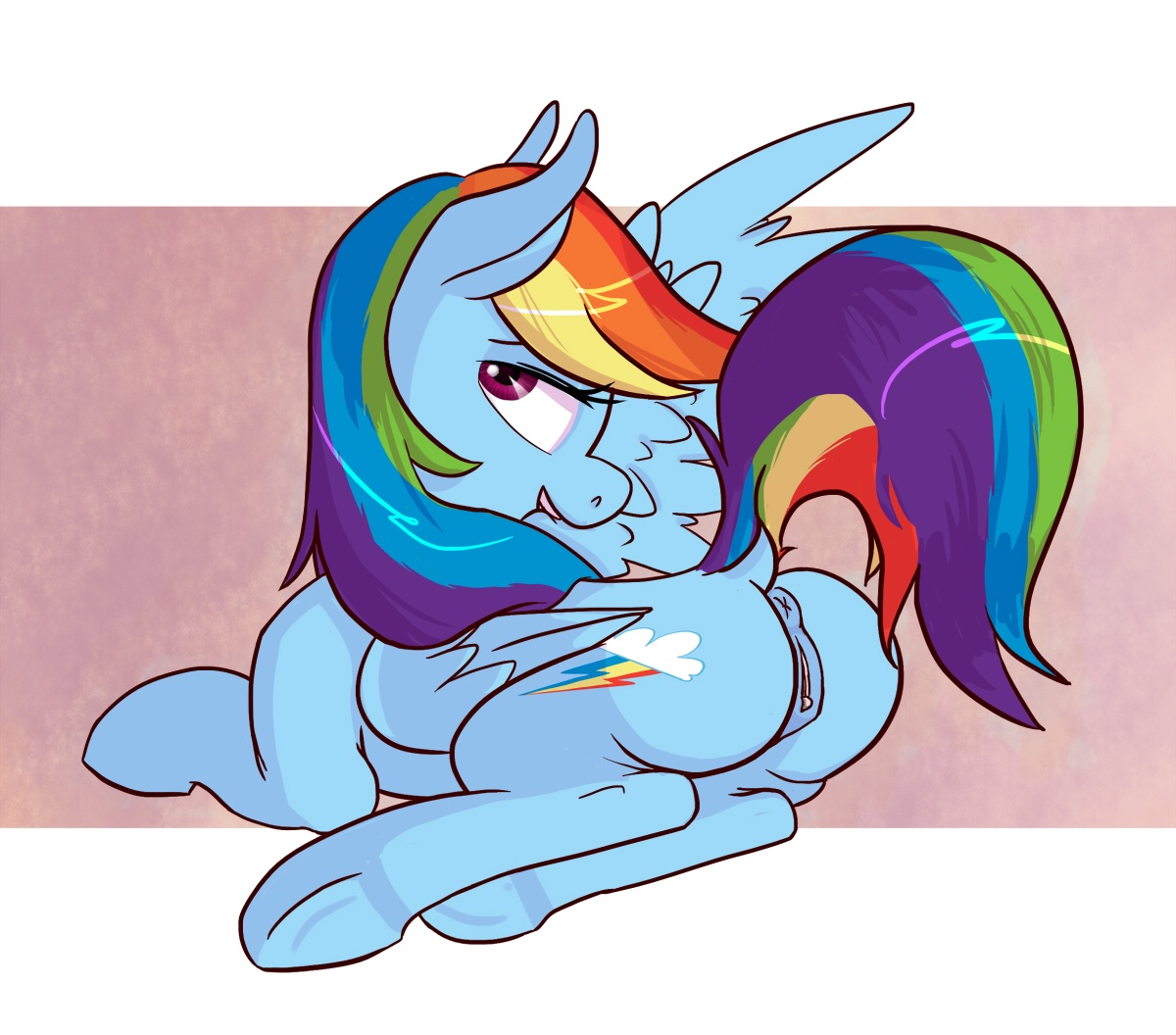 Rule34 – If it exists, there is porn of it / postscripting, rainbow dash (mlp) / 410344