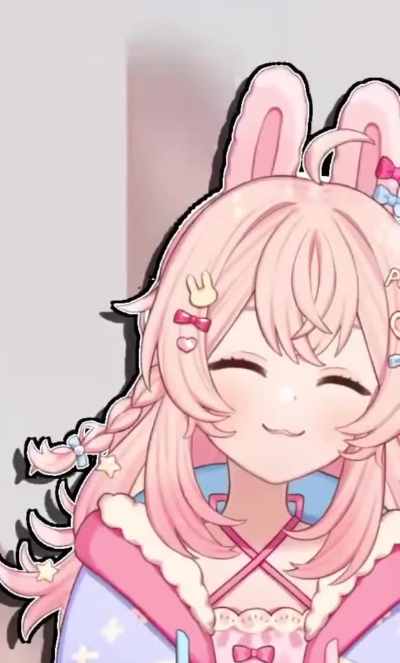 pipkin pippa, animated, sound, tagme, video, 1girl, pink ears, pink hair, pink shirt, rabbit ears, rabbit girls, red eyes, screaming, shirt, solo, virtual youtuber