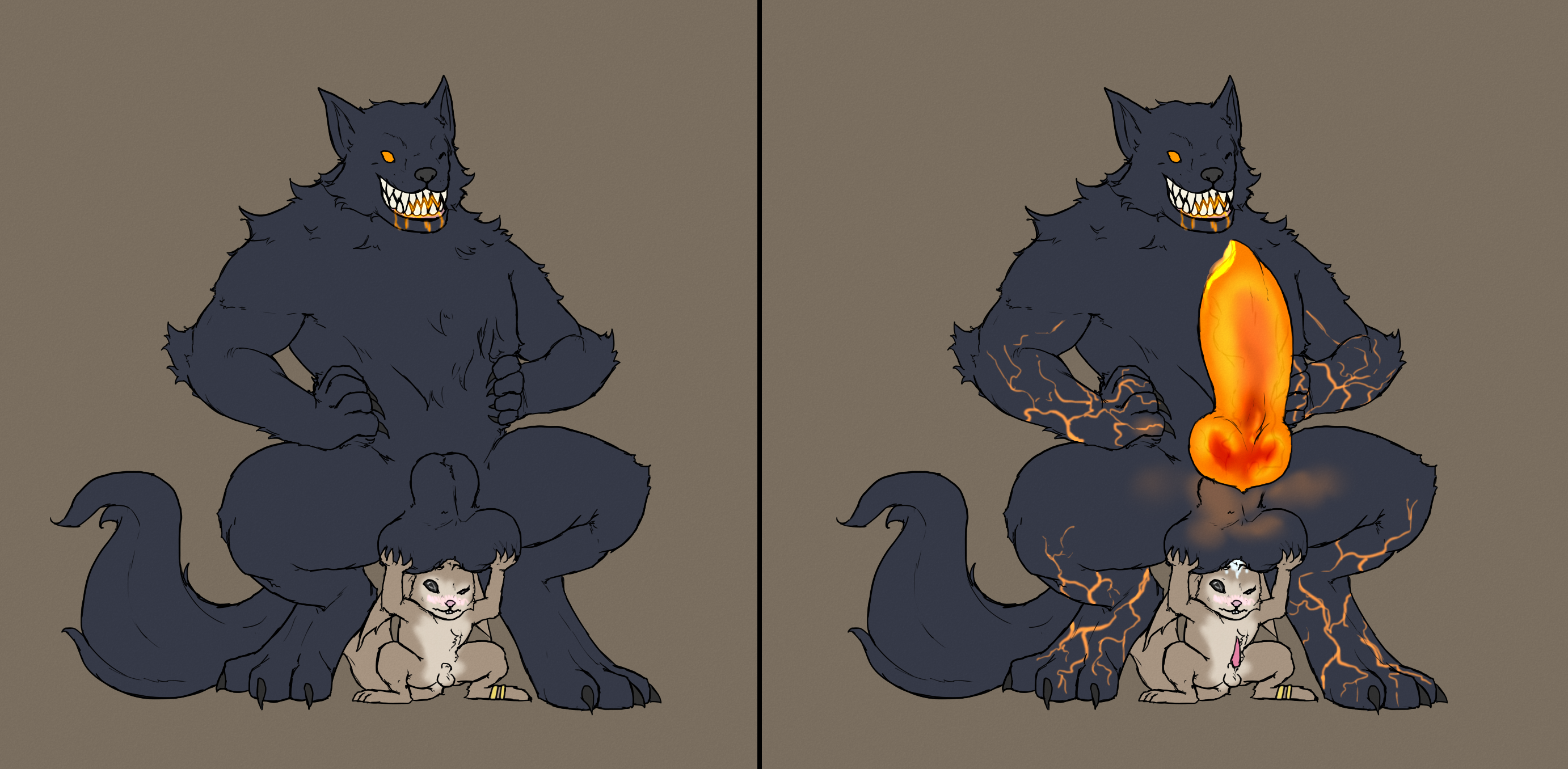 Rule34 – If it exists, there is porn of it / olethros, fenrir, ratatoskr / 410533