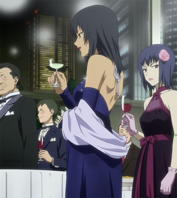 alphard (canaan), liang qi, 428, 428: fuusa sareta shibuya de, canaan (series), chunsoft, 2girls, 3boys, dress, multiple boys, multiple girls