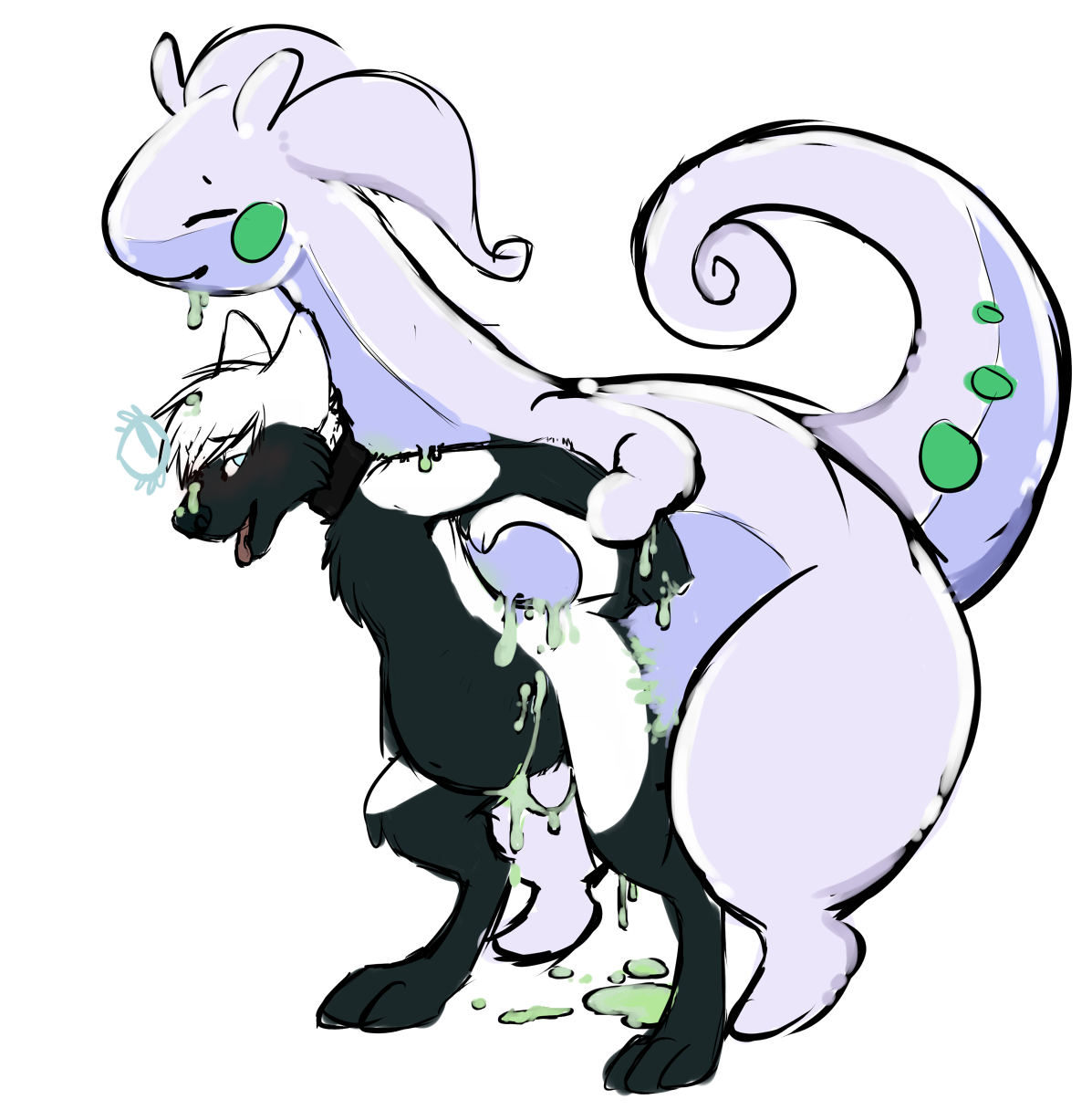 Rule34 – If it exists, there is porn of it / knotty-puppy, skylar rex, goodra / 411771