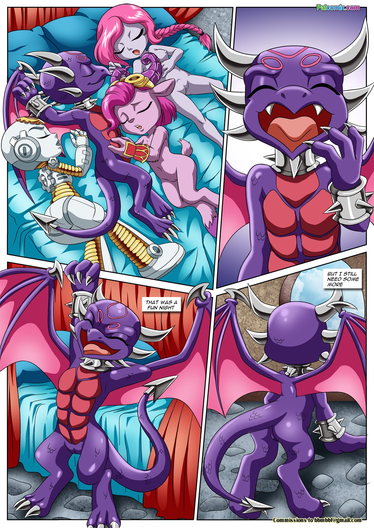 Rule34 – If it exists, there is porn of it / bbmbbf, palcomix, cynder, roller brawl, splat (character) / 411802