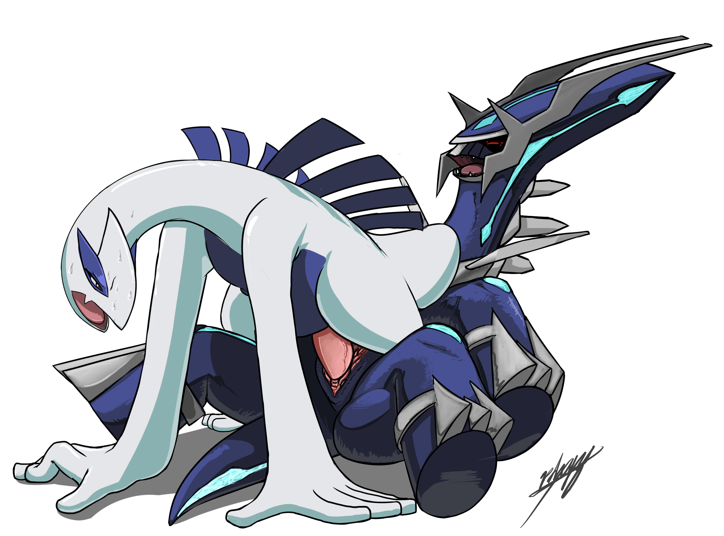 Rule34 – If it exists, there is porn of it / pdxyz, dialga, legendary pokemon, lugia / 412099