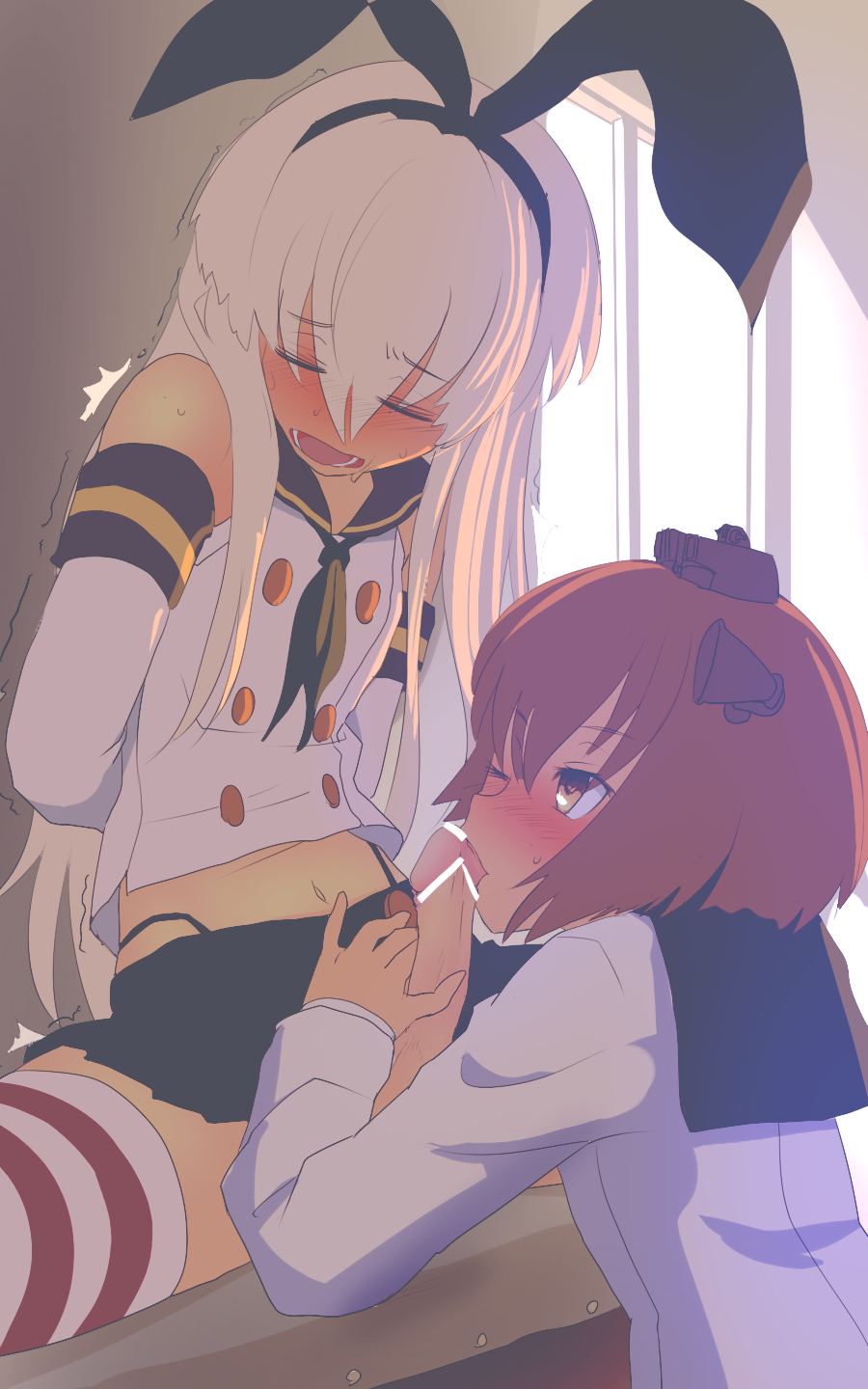 Rule34 – If it exists, there is porn of it / ishikkoro, shimakaze (kantai collection), yukikaze (kantai collection) / 412569