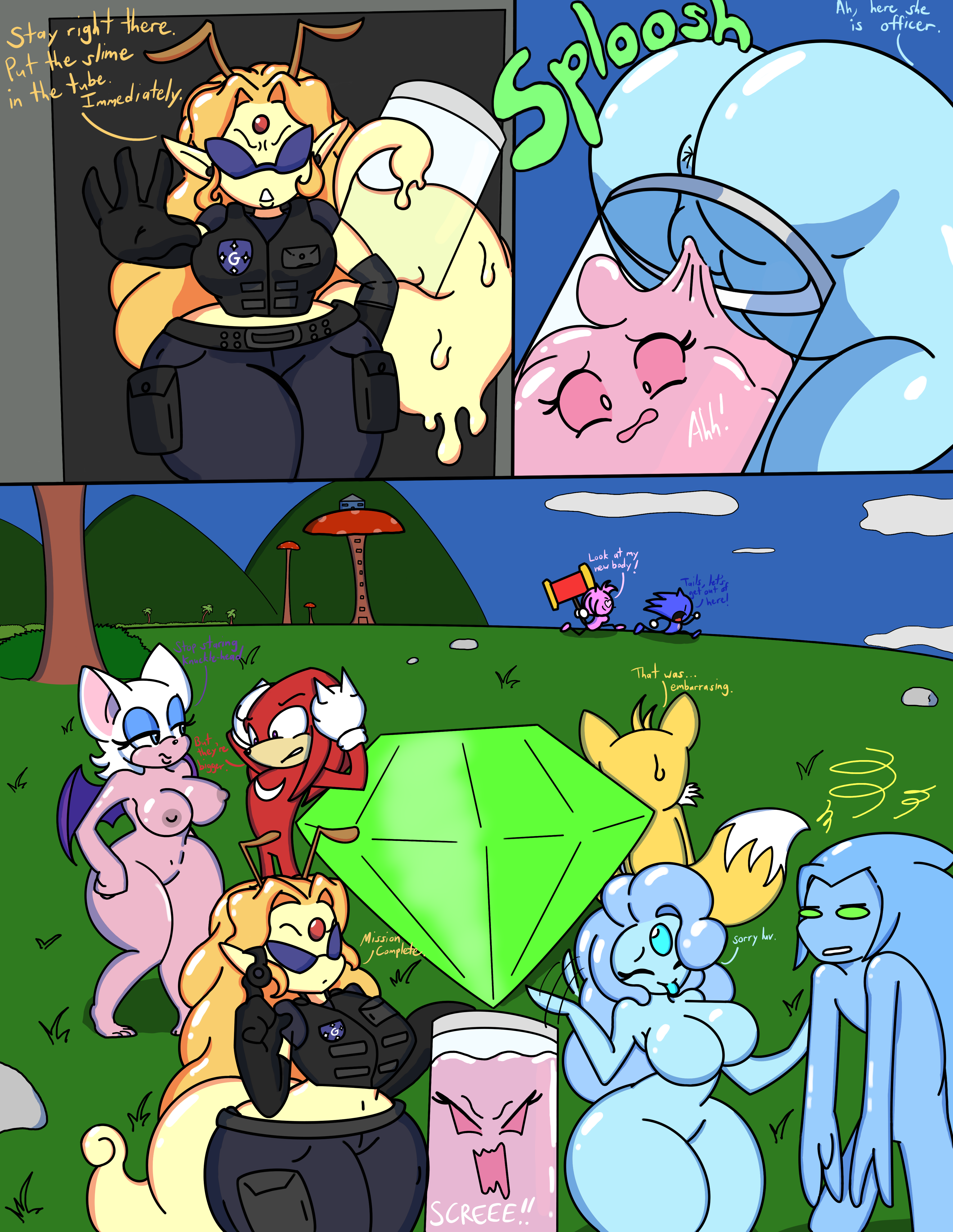 Rule34 – If it exists, there is porn of it / amy rose, chaos (sonic), knuckles the echidna, rouge the bat, sonic the hedgehog, tails / 8722083