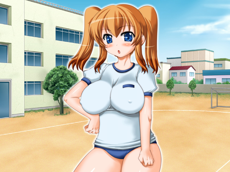 tagme, blush, breasts, cleavage, large breasts, nipples