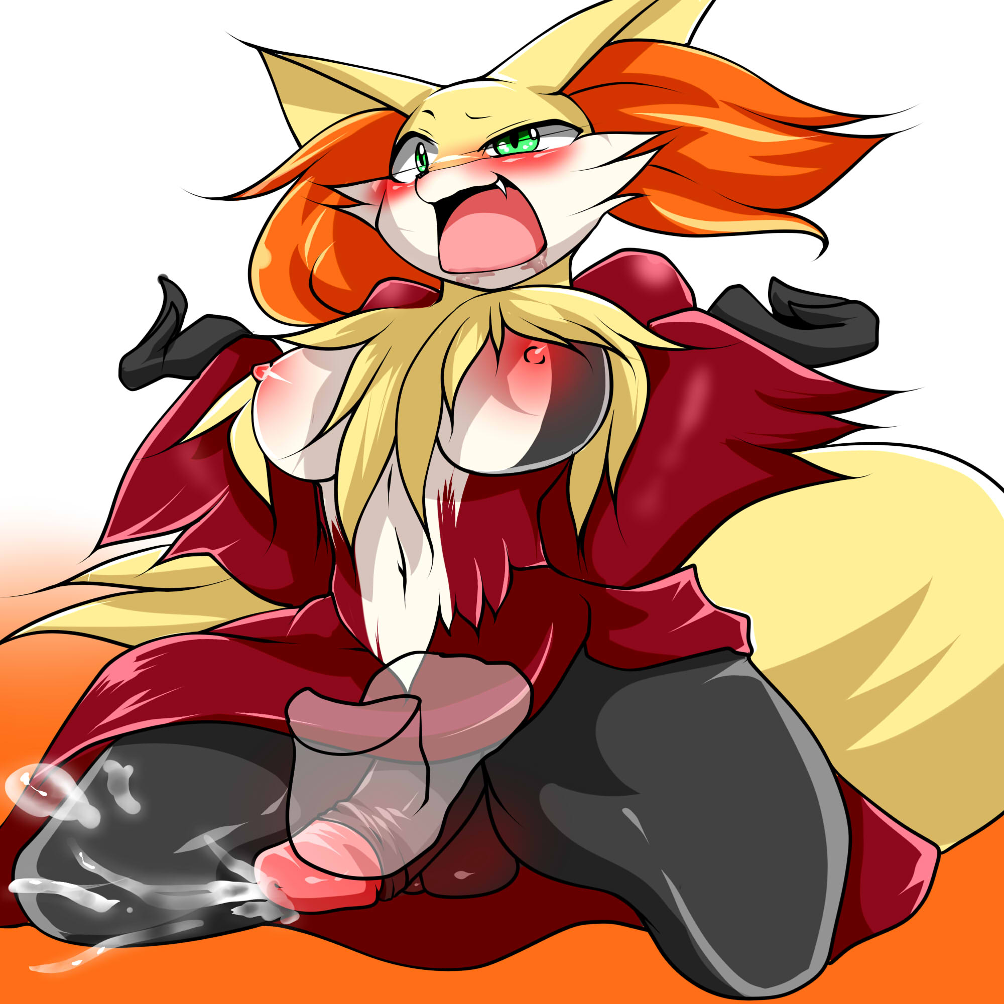 Rule34 – If it exists, there is porn of it / geiru mirua, delphox / 413085