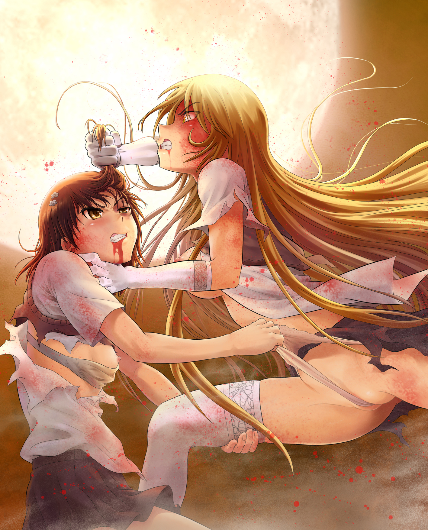 Rule34 – If it exists, there is porn of it / misakamitoko0903, misaka mikoto, shokuhou misaki / 413200