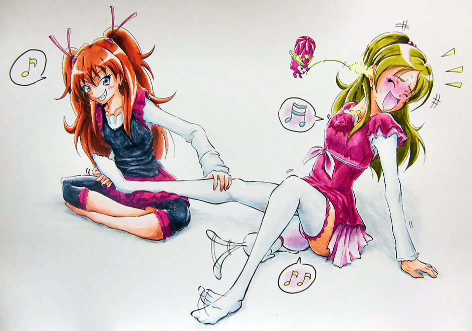 Rule34 – If it exists, there is porn of it / erokosei, houjou hibiki, hummy (suite precure), minamino kanade / 413232