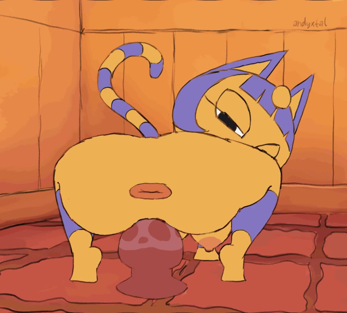 Rule34 – If it exists, there is porn of it / ankha, puffy / 8722261