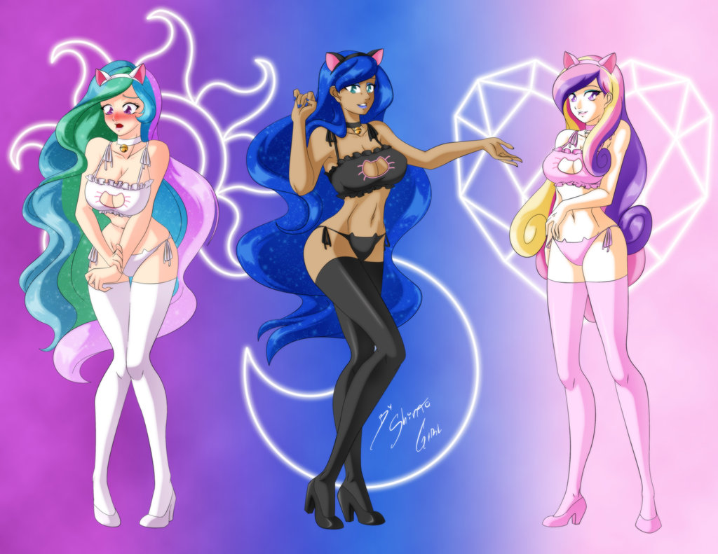 Rule34 – If it exists, there is porn of it / princess cadance (mlp), princess celestia (mlp), princess luna (mlp) / 413446