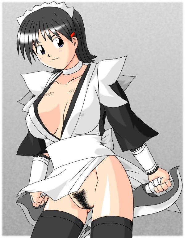 iroha (samurai spirits), samurai spirits, snk, tagme, 1girl, pubic hair, uncensored
