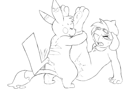 Rule34 – If it exists, there is porn of it / eroborus, pikachu, smeargle / 413773