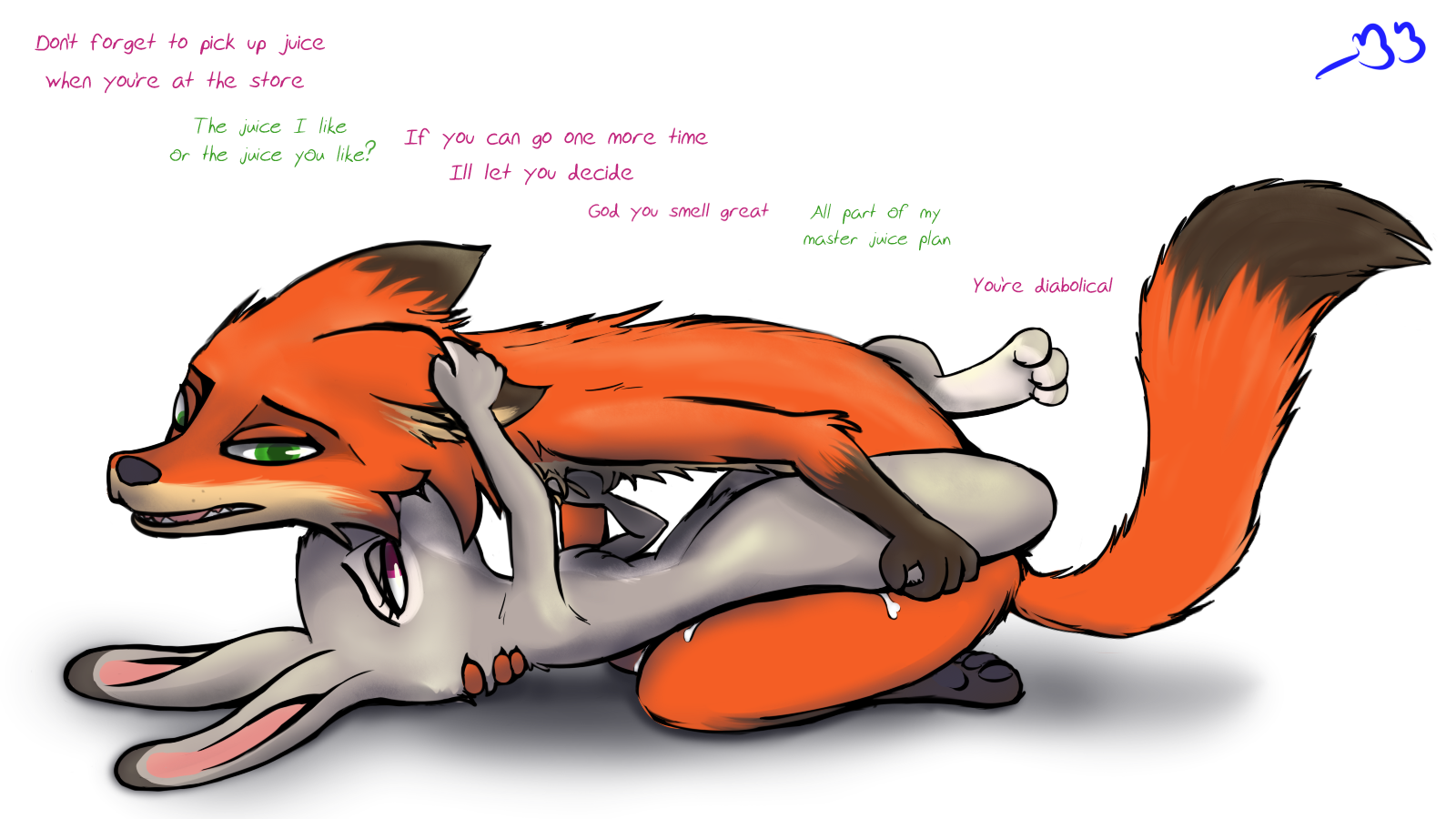 Rule34 – If it exists, there is porn of it / bb (artist), judy hopps, nick wilde / 413935