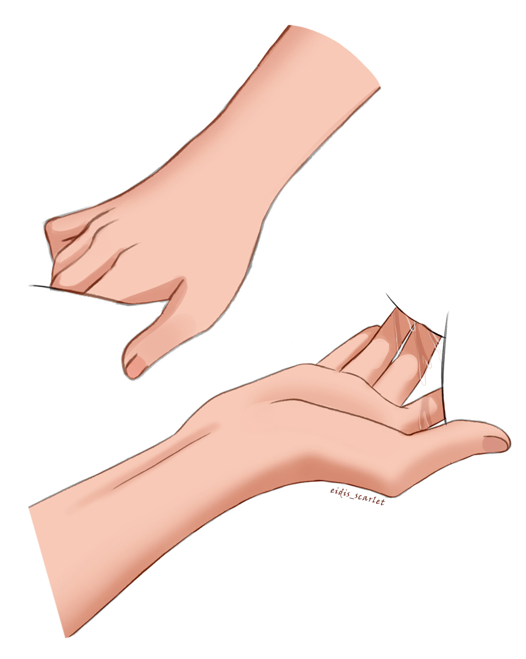 eidis scarlet, evernight (honkai: star rail), march 7th (honkai: star rail), honkai: star rail, honkai (series), highres, unfinished, 1girl, close-up, fingering, hand focus, out of frame, pussy juice, simple background, vaginal, white background