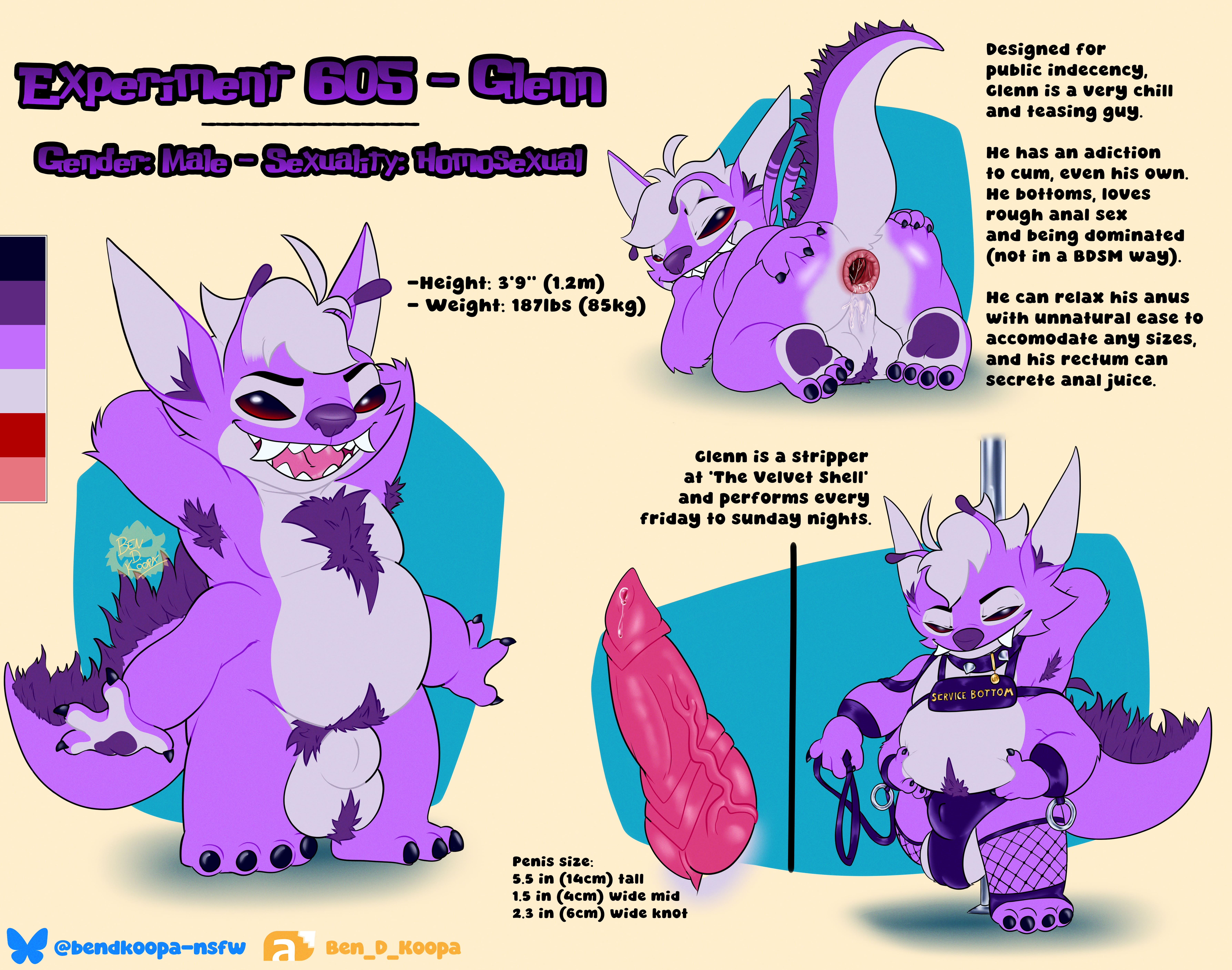 Rule34 – If it exists, there is porn of it / experiment (lilo and stitch), oc, original character / 8722639