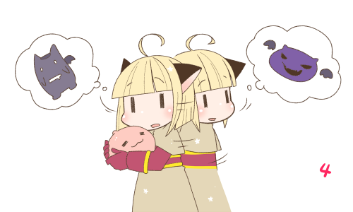 iyofika, acolyte (ragnarok online), deviling, deviruchi, ragnarok online, ragnarok origin, looking around, commentary request, lowres, 1girl, ahoge, animal ears, blonde hair, blunt bangs, blush, brown capelet, brown skirt, capelet, cat ears, cat girl, cowboy shot, creature, gloves, holding, holding creature, open mouth, red gloves, red shirt, shirt, short hair, simple background, skirt, solo, white background, | |