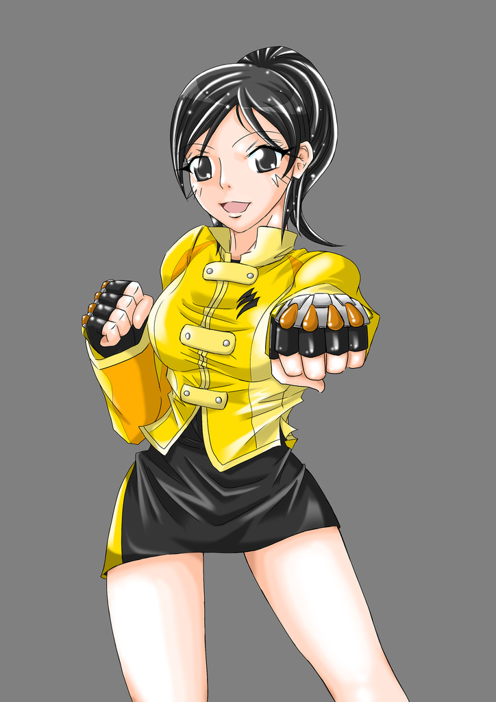 gekiyellow, uzaki ran, juuken sentai gekiranger, super sentai, tokusatsu, tagme, breasts