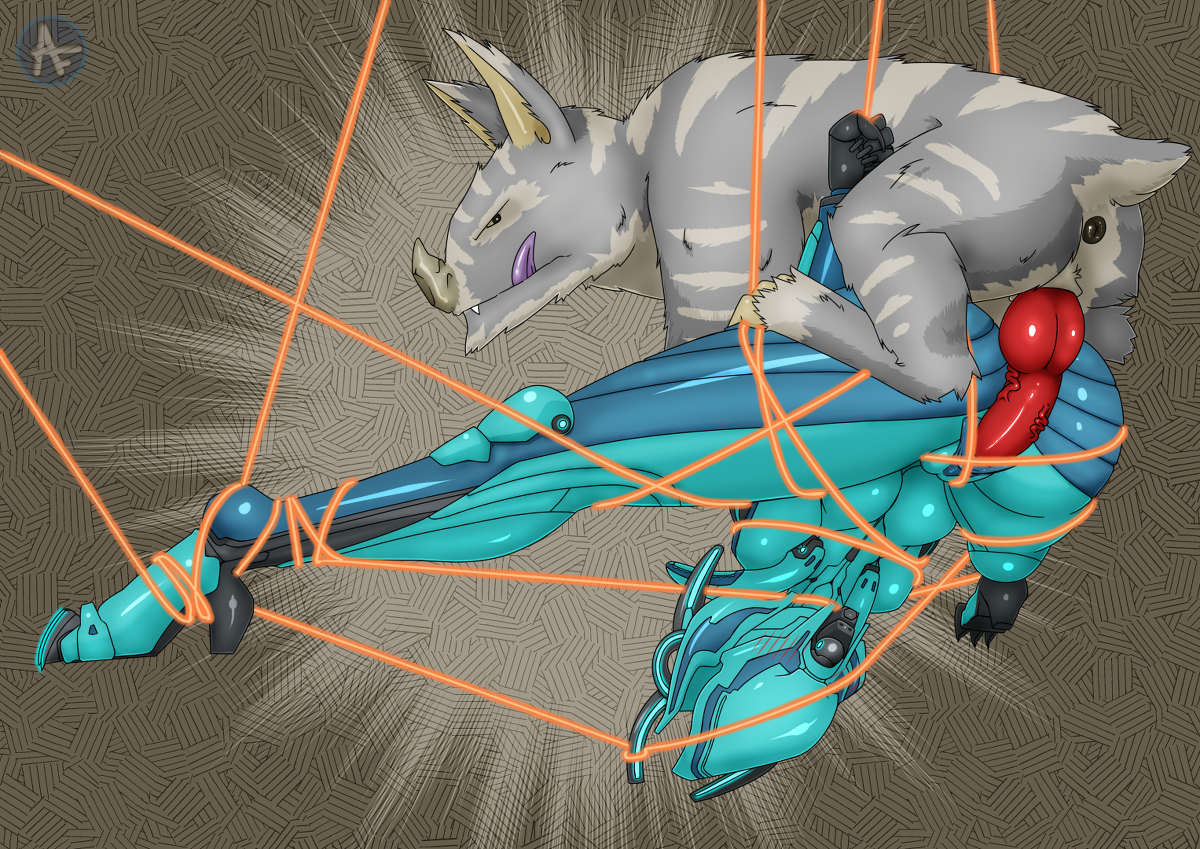 Rule34 – If it exists, there is porn of it / kubrow (warframe), valkyr (warframe) / 414755