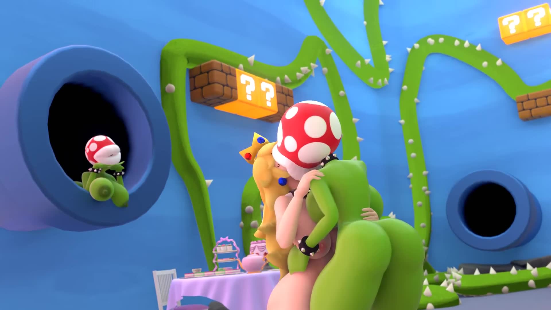 Rule34 – If it exists, there is porn of it / piranha plant, princess peach / 8722897