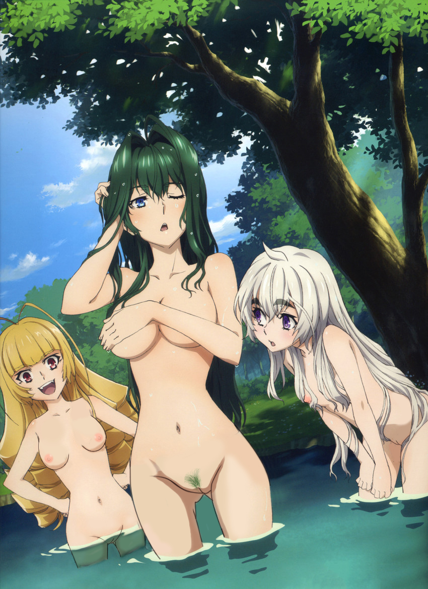 Rule34 – If it exists, there is porn of it / akari acura, chaika trabant, frederika (hitsugi no chaika) / 415093