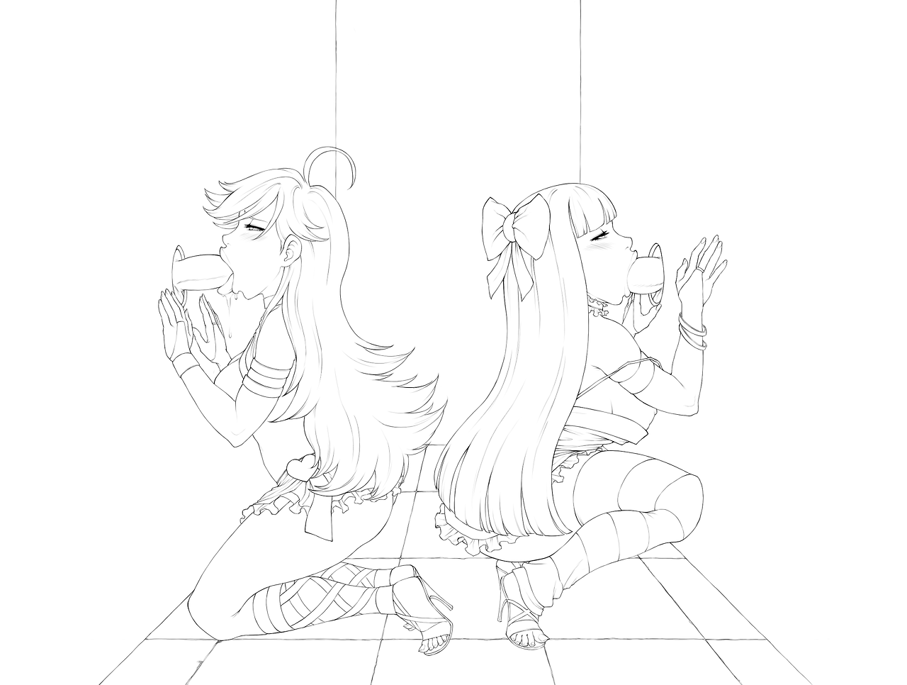 Rule34 – If it exists, there is porn of it / legoman, panty (psg), stocking (psg) / 415414