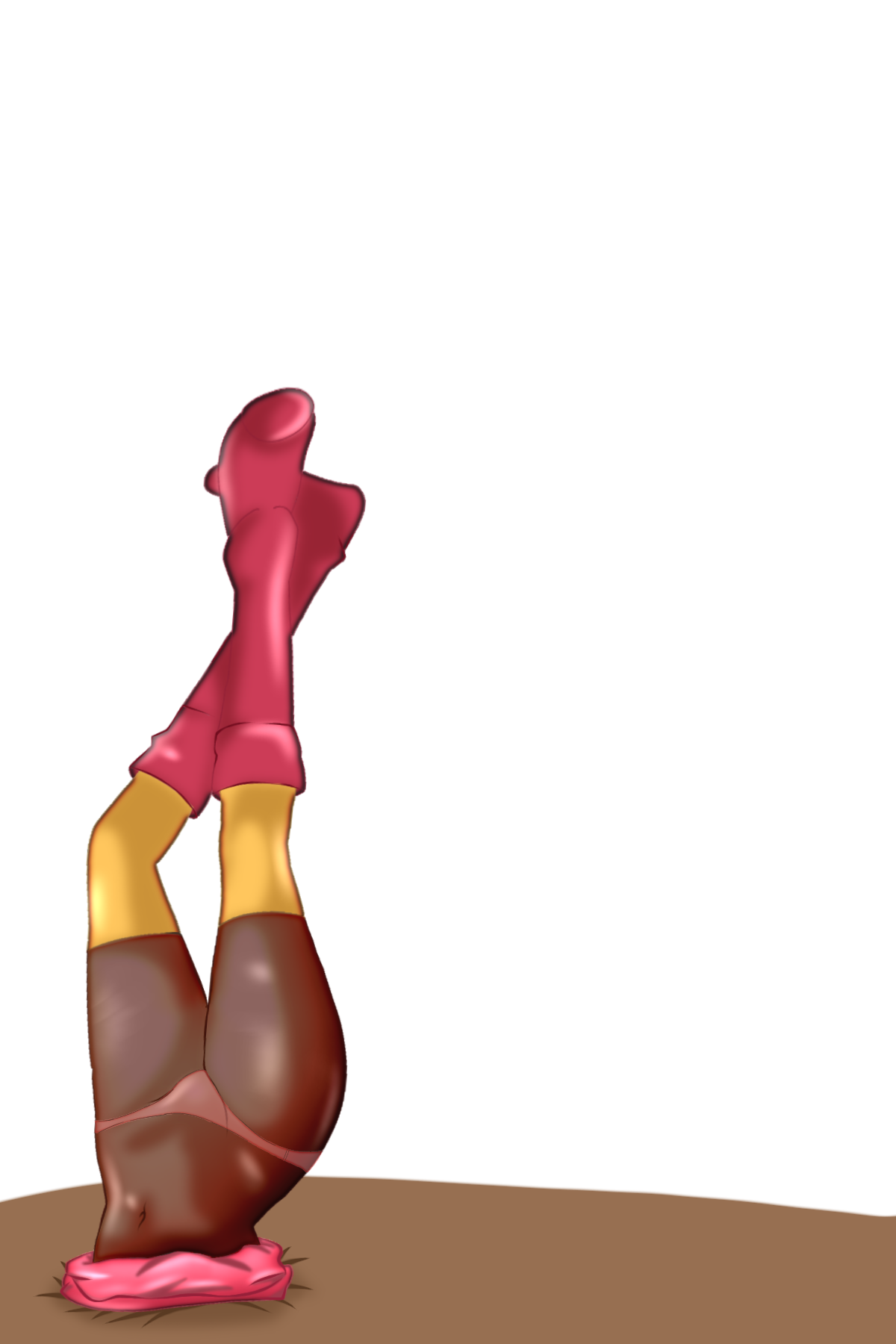 masalu kai, sabrina (pokemon), nintendo, pokemon, highres, inugami-ke no ichizoku pose, pantyhose, pokemon (creature), stuck