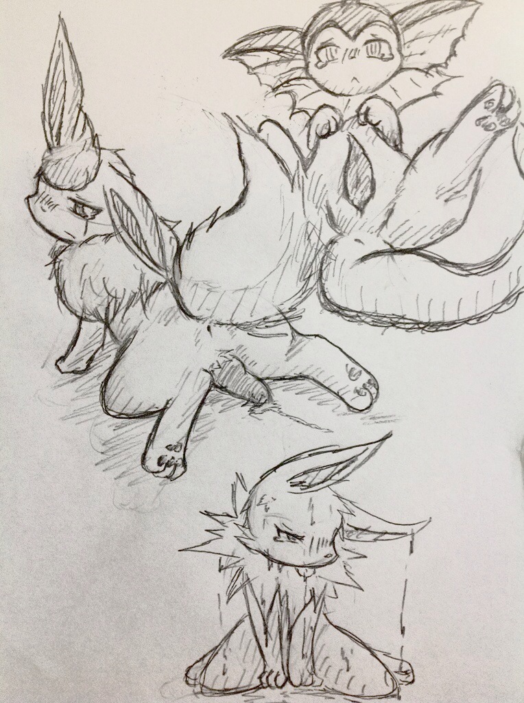 Rule34 – If it exists, there is porn of it / eeveelution, flareon, jolteon, vaporeon / 416282