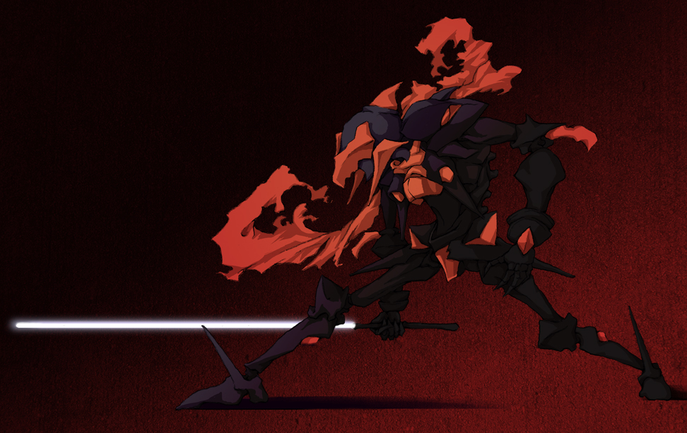 sasamashin, knight blazer, wild arms, wild arms 2, beam, energy sword, scarf, sword, weapon