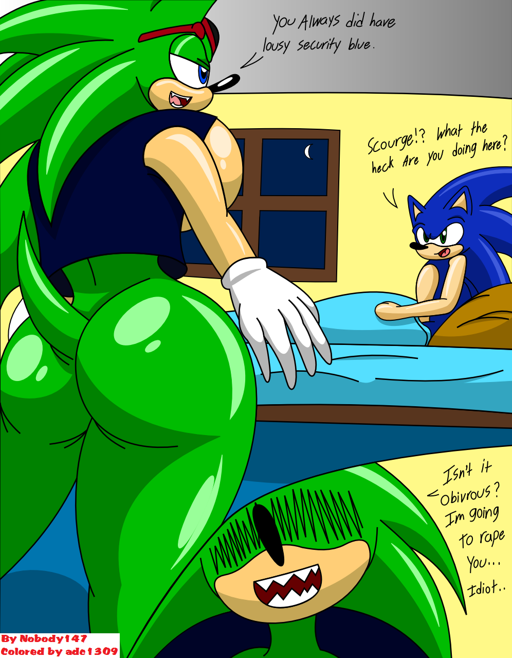 Rule34 – If it exists, there is porn of it / adc1309, nobody147, scourge the hedgehog, sonic the hedgehog / 416912