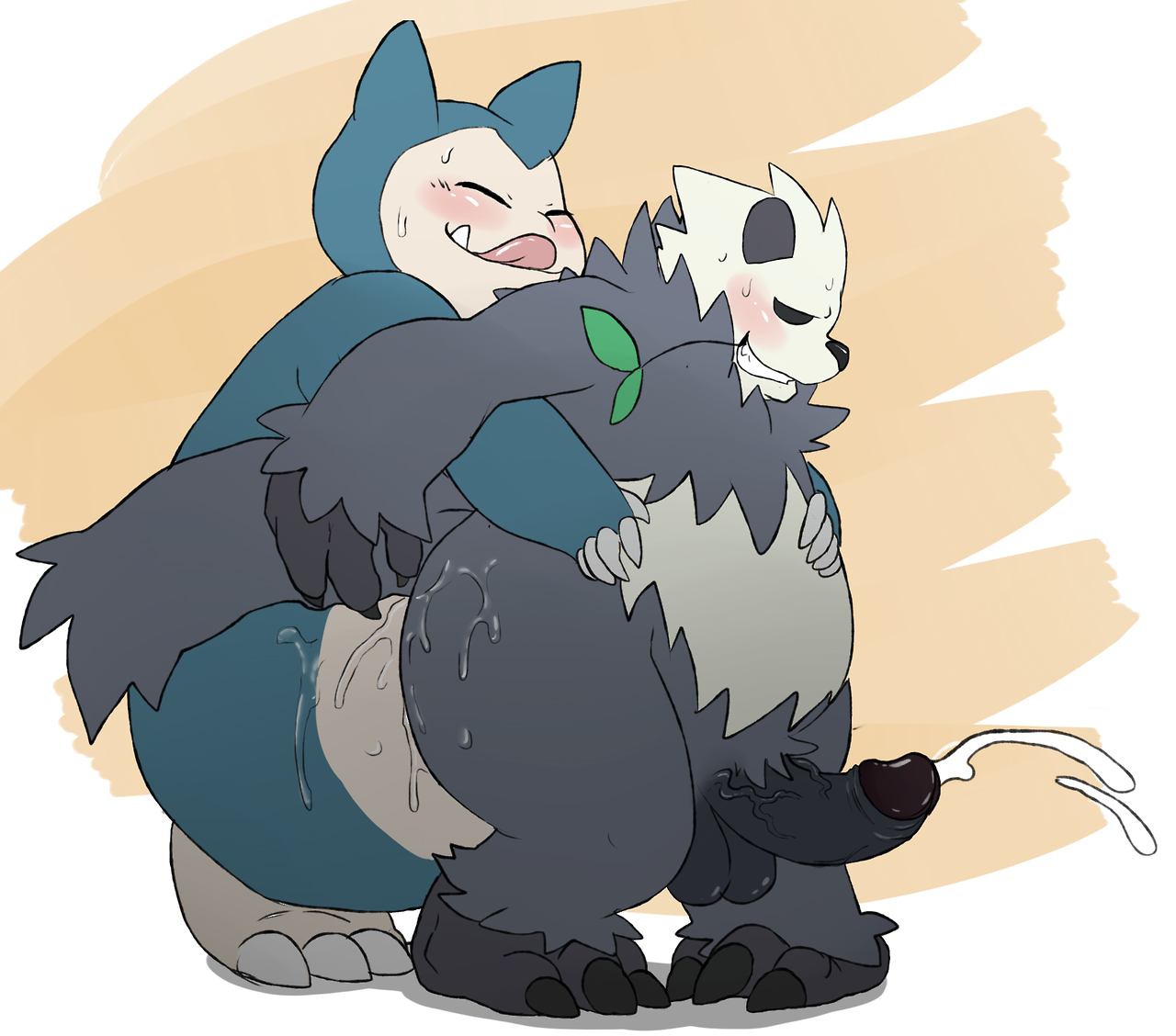 Rule34 – If it exists, there is porn of it / eroborus, pangoro, snorlax / 416915