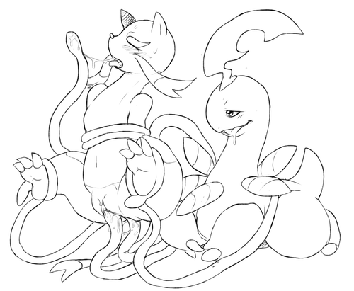 Rule34 – If it exists, there is porn of it / eroborus, bayleef, mienshao / 417010