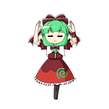 urushi, kagiyama hina, niconico, touhou, animated, animated gif, lowres, 1girl, = =, bad anatomy, boots, bow, closed eyes, dress, female focus, frills, front ponytail, green hair, hair bow, hair ornament, hair ribbon, lace-up boots, long hair, parody, ponytail, red dress, ribbon, smile, solo, spinning, standing, standing on one leg, transparent background
