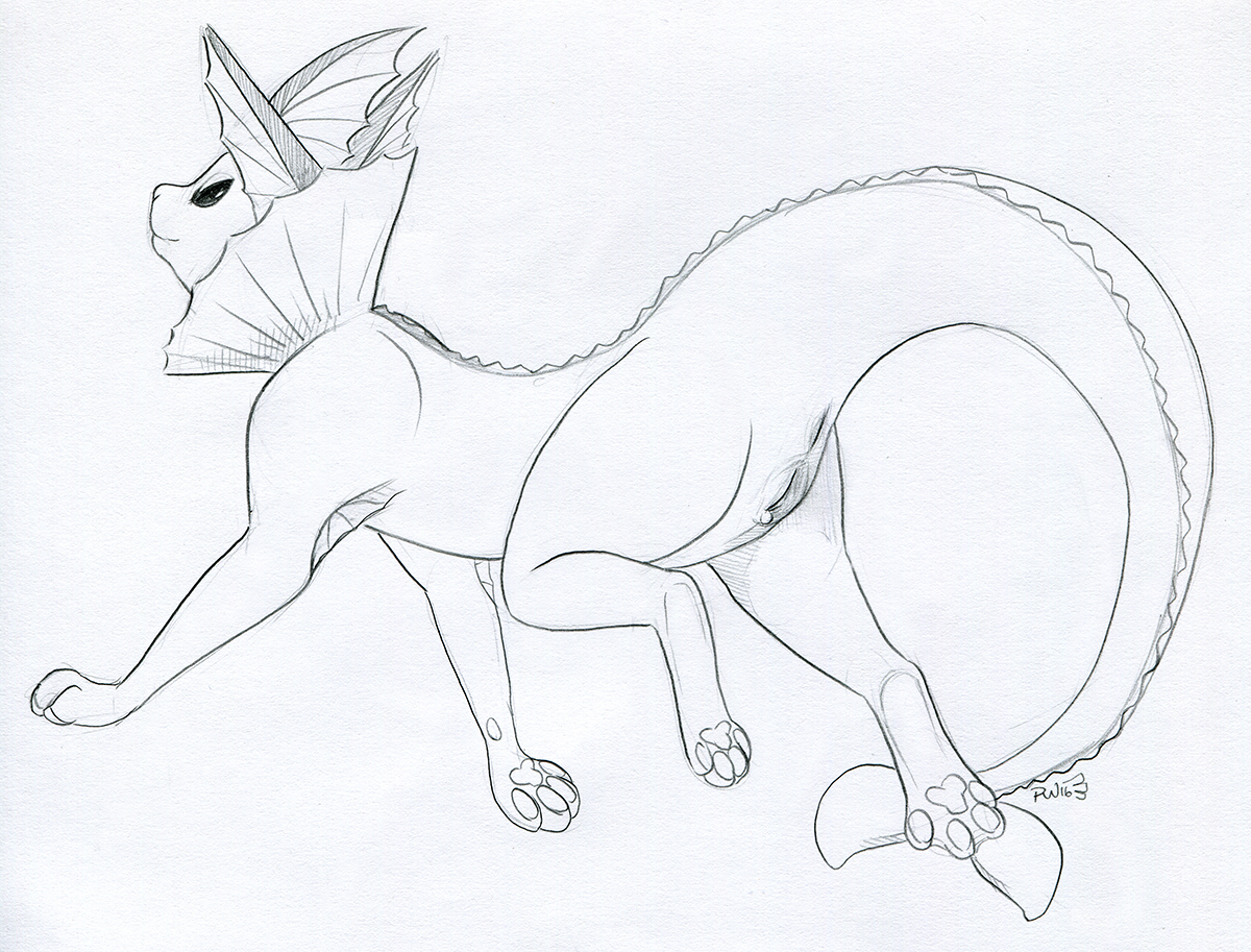 Rule34 – If it exists, there is porn of it / paper-wings, eeveelution, vaporeon / 417820