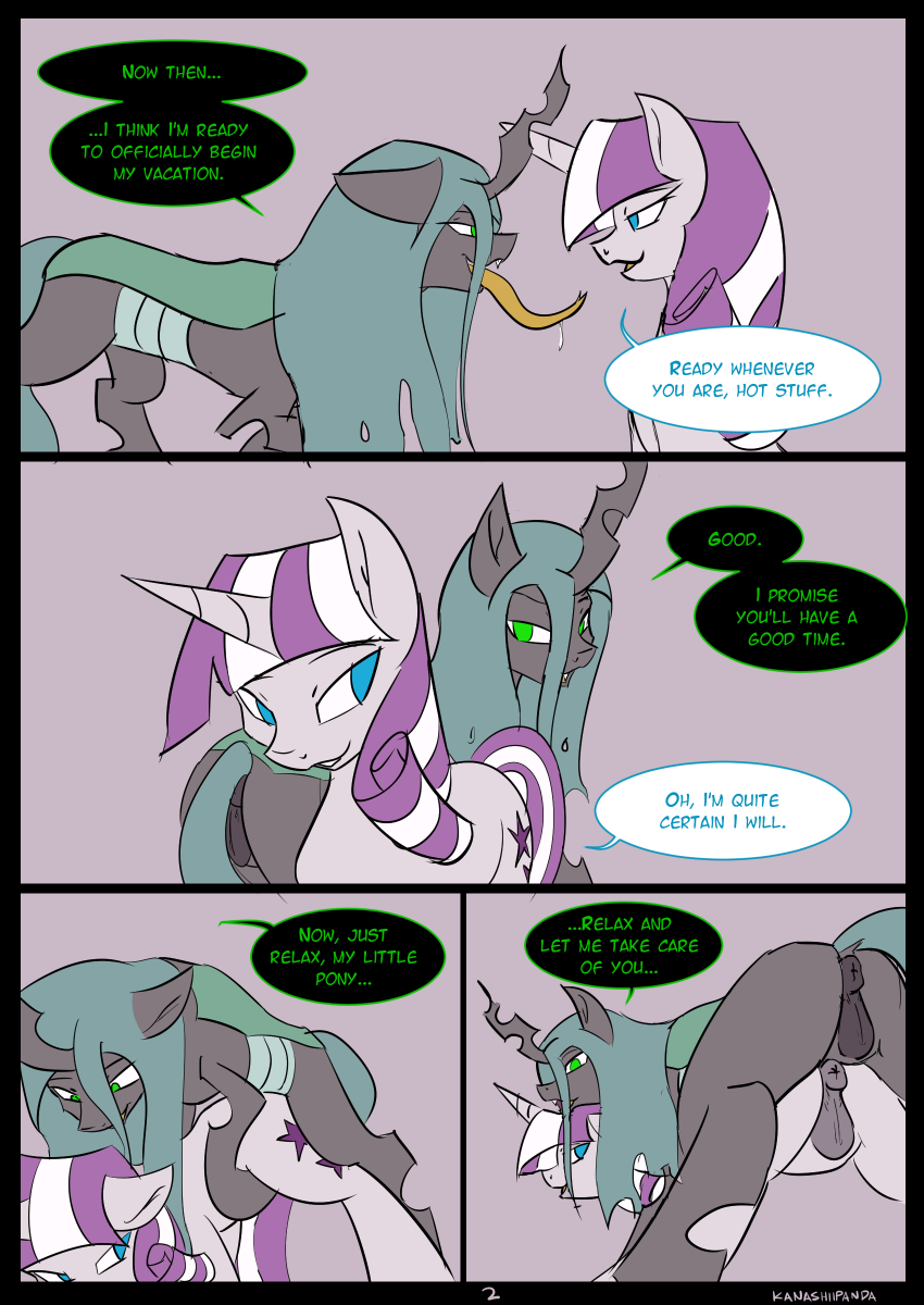 Rule34 – If it exists, there is porn of it / kanashiipanda, queen chrysalis (mlp), twilight velvet (mlp) / 418092
