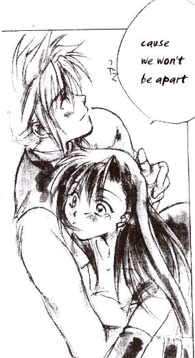 cloud strife, tifa lockhart, final fantasy, final fantasy vii, tagme, 1990s (style), monochrome, retro artstyle, yaminabe junkie