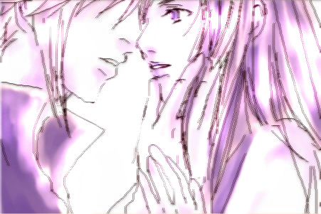 cloud strife, tifa lockhart, final fantasy, final fantasy vii, lowres, 1990s (style)