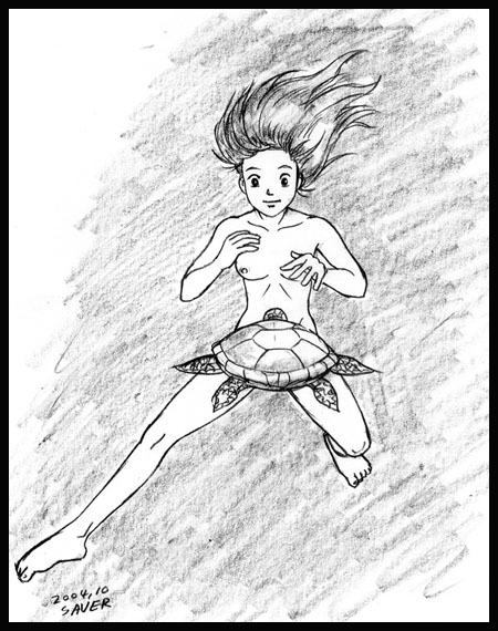 saver (artist), barefoot, diving, feet, freediving, greyscale, monochrome, nudist, ocean, skinny dipping, solo, swimming, turtle, underwater, water, zenra