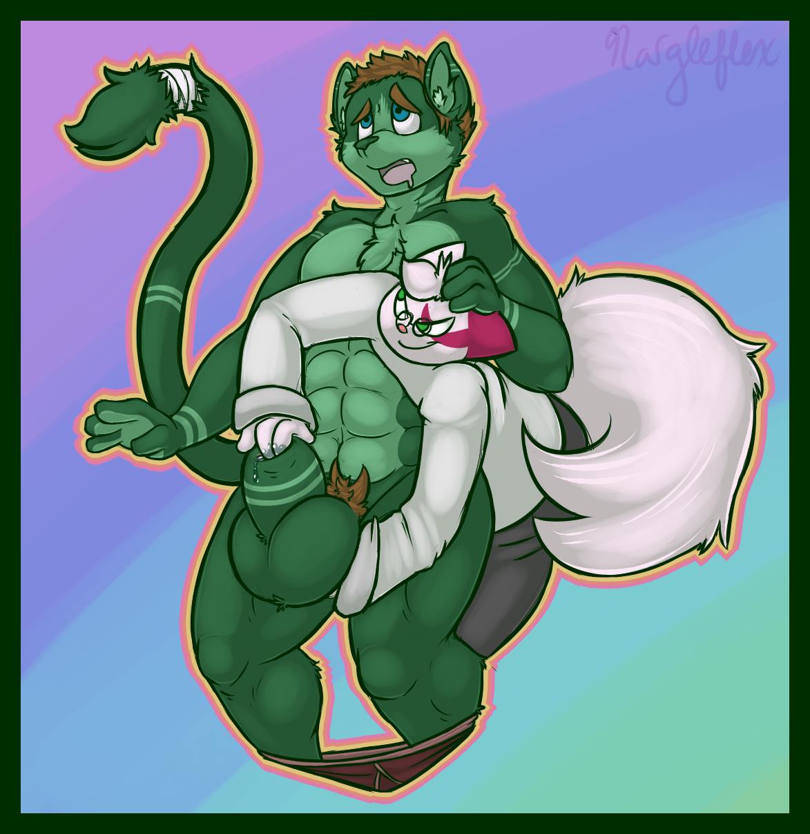 Rule34 – If it exists, there is porn of it / nargleflex, eth, nargle, zangoose / 419068