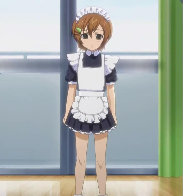 mako-chan (minami-ke), makoto (minami-ke), minami-ke, tagme, 00s, crossdressing, maid, solo, trap