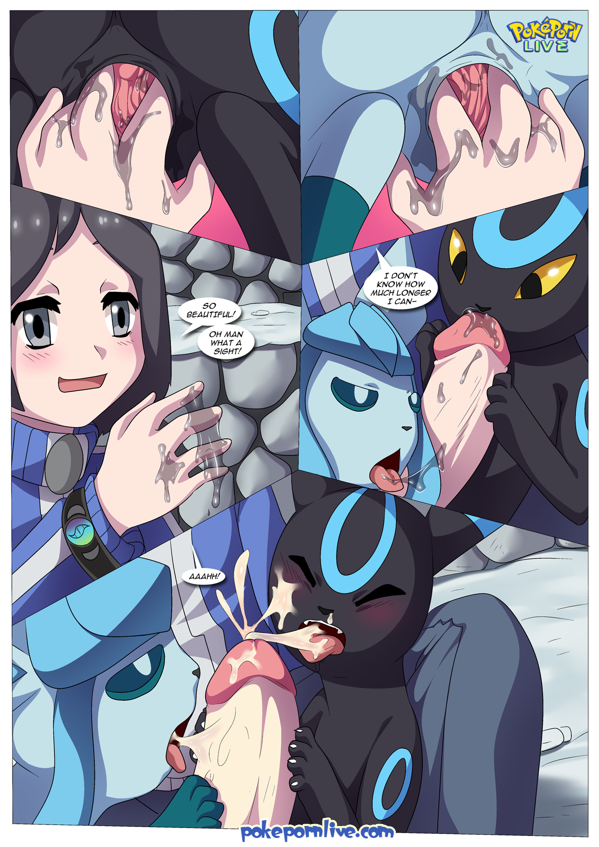 Rule34 – If it exists, there is porn of it / bbmbbf, palcomix, palcomix vip, calem, eeveelution, glaceon, umbreon / 419222