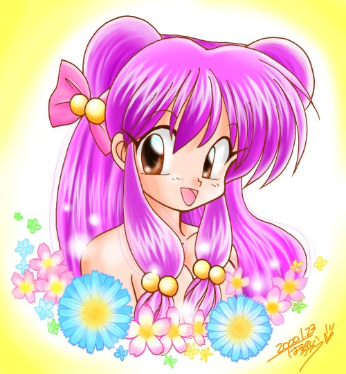 shampoo (ranma 1/2), ranma 1/2, artist request, tagme, purple hair