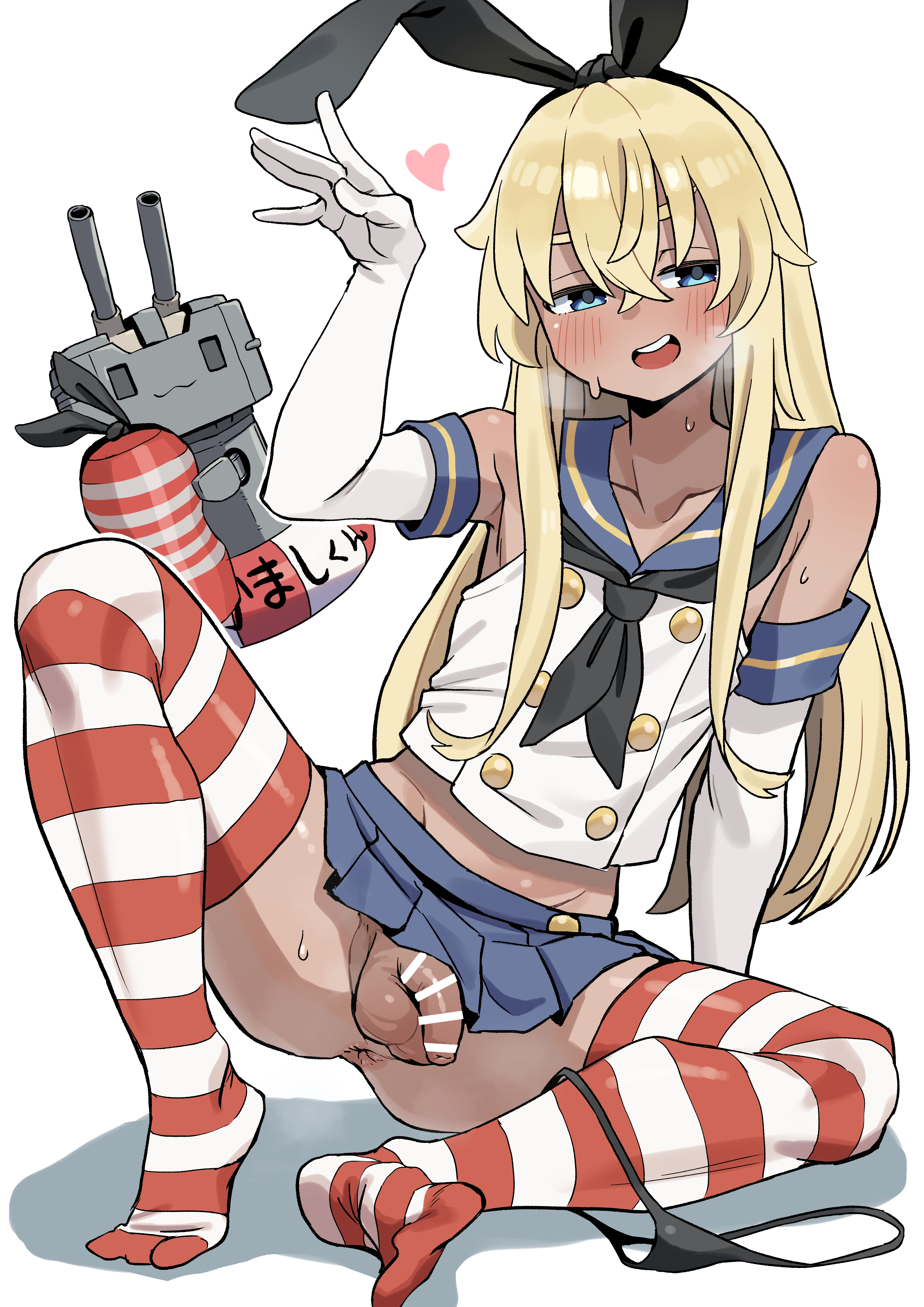 Rule34 – If it exists, there is porn of it / rensouhou-chan, shimakaze-kun, shimakaze (kancolle) / 8726151
